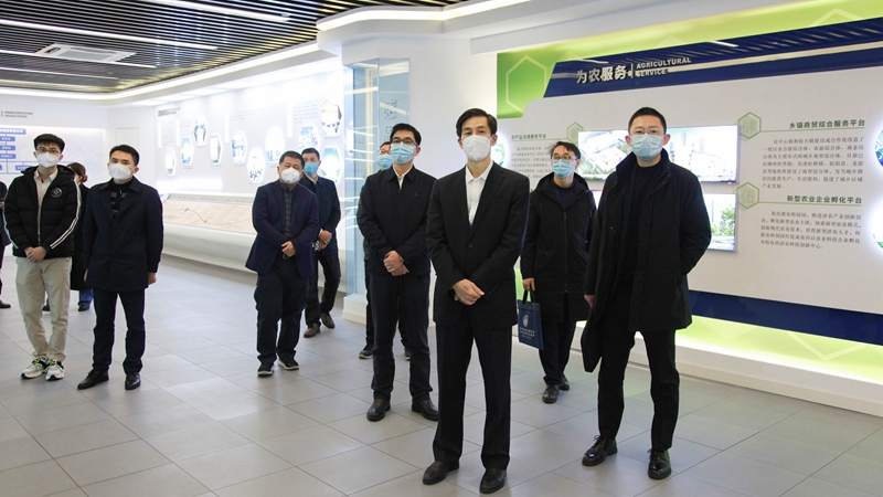 珠海市、杭州市科協(xié)領導到浙農科創(chuàng)園參觀考察
