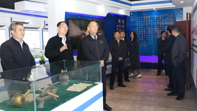 省人大常委會委員、社會建設(shè)委員會副主任委員王敏一行調(diào)研景岳堂