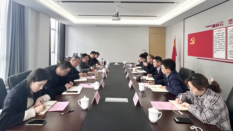 上虞供銷社黨委書記、理事會(huì)主任胡升一行到訪浙江農(nóng)合